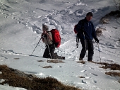 Invernale in Cima Camplano dal Passo-Monte di Zambla il 25 gennaio 2012 - FOTOGALLERY